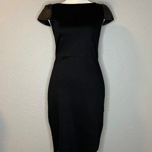 Alice + Olivia Gracie Black Dress Size 6 (NWT)